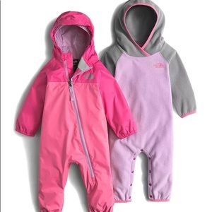 North Face one-piece w removable fleece liner $120